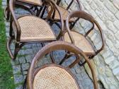 Vintažinės mid century ratango kėdės - nuotraukos Nr. 31