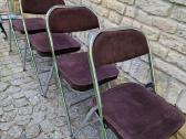 Vintažinės mid century Bauhaus st.sudedamos kėdės - nuotraukos Nr. 10