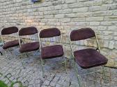 Vintažinės mid century Bauhaus st.sudedamos kėdės - nuotraukos Nr. 13