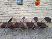 Vintažinės mid century Bauhaus st.sudedamos kėdės - nuotraukos Nr. 20