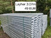 Parduod naujas Layher pastolių dalis +37122559926 - nuotraukos Nr. 3