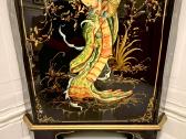 Vintažinė Chinoiserie kampinė spintelė - nuotraukos Nr. 3