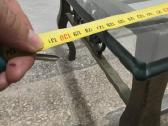 Išskirtinio Dizaino Stalas Su Stiklo Stalviršiu - nuotraukos Nr. 8