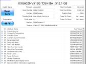 SSD kioxia (toshiba) m.2 2280 Nvme Pcie 512gb - nuotraukos Nr. 2
