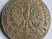 1933 Lenkija 5 zlotai - nuotraukos Nr. 2