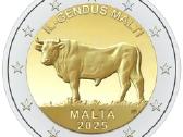 Maltos proginės euro monetos - nuotraukos Nr. 3
