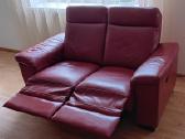 Odinė dvivietė sofa su reglaineriais - nuotraukos Nr. 3