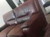 Natūralios odos sofa 3+2 - nuotraukos Nr. 5