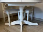Ikea valgomasis ištraukiamas stalas ir 6 kėdės - nuotraukos Nr. 2