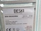 Elektrinė mini krosnelė Deski 15l - nuotraukos Nr. 3
