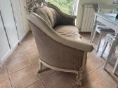 Klasikinė prabangi sofa su foteliu - nuotraukos Nr. 5