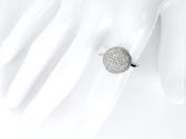 Kokteilinis žiedas su 134-iais deimantais (0,8ct) - nuotraukos Nr. 2