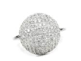 Kokteilinis žiedas su 134-iais deimantais (0,8ct) - nuotraukos Nr. 5