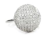Kokteilinis žiedas su 134-iais deimantais (0,8ct) - nuotraukos Nr. 6