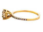 Sužadėtuvių žiedas su deimantu (1,17ct) - nuotraukos Nr. 4