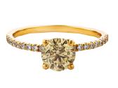 Sužadėtuvių žiedas su deimantu (1,17ct) - nuotraukos Nr. 6