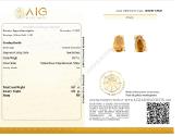 Aukso auskarai su briliantais (0,67ct) - nuotraukos Nr. 6