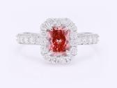 Žiedas su rožiniu LG deimantu (1,74ct) - nuotraukos Nr. 5