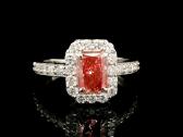 Žiedas su rožiniu LG deimantu (1,74ct) - nuotraukos Nr. 6