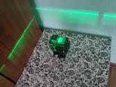 Lazerinis niveliras 3D 12 liniju žalias - nuotraukos Nr. 4
