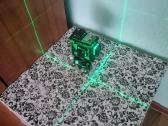 Lazerinis niveliras 3D 12 liniju žalias - nuotraukos Nr. 5