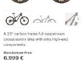 Canyon full carbon XTR pilnas kashima fox34 L - nuotraukos Nr. 9