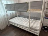 Dviaukštė lova Vitval (Ikea) su 2 čiužiniais - nuotraukos Nr. 2