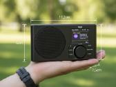 Nešiojamas radijas su žadintuvu Fm Bluetooth Dab+ - nuotraukos Nr. 6