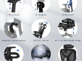 Ergonominės ofiso kėdės - nuotraukos Nr. 14