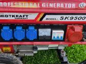 Naudotas benzininis generatorius Schmidcraft 9500w - nuotraukos Nr. 4