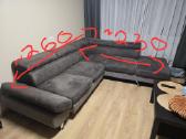 Atiduodu minkštą kampą su miegama funkcija - nuotraukos Nr. 4