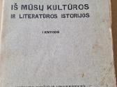 M. Biržiška. Iš mūsų kultūros ir liter. istorijos - nuotraukos Nr. 2