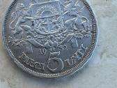 5 latai Latvija 1932 - nuotraukos Nr. 4