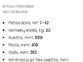 Pirties krosnelė nauja neišpakuota Harwia Suomija - nuotraukos Nr. 6