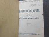 Pestininku statutas 1922 metai - nuotraukos Nr. 2