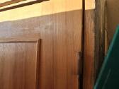 Dvigubos rankų darbo ąžuolinės durys su stakta - nuotraukos Nr. 4