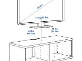 TV spintelė, balta, 120 cm, 30 € - nuotraukos Nr. 2