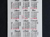 Kalendoriukas Vaikiškas 1980 92-1 - nuotraukos Nr. 2