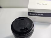 Sigma 16mm F 1.4 Sony E- mount - nuotraukos Nr. 4