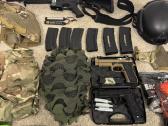 Airsoft komplektas Airsoft setas m4 bereta - nuotraukos Nr. 4
