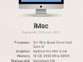 Apple iMac 21,5 Retina 4k, 2017 – 16gb RAM - nuotraukos Nr. 2