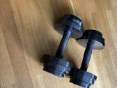 Reguliuojamo svorio hanteliai 2-10kg 2vnt - nuotraukos Nr. 4