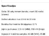Stiprintuvas+tuneris Teac As-m50. At-x50. - nuotraukos Nr. 4