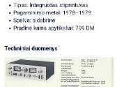 Stiprintuvas+tuneris Teac As-m50. At-x50. - nuotraukos Nr. 5