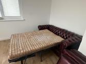 Natūralios odos Chesterfield sofa-lova - nuotraukos Nr. 4