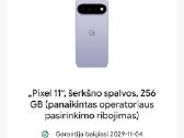 Google Pixel 11 Frost. 256gb. Naujas. Su priedais - nuotraukos Nr. 5