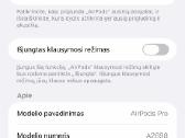 Apple Airpods Pro 2nd generation originalios - nuotraukos Nr. 4