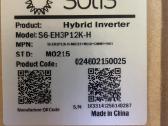 Solis S6-eh3p12k-h hibridinis trifazis inverteris - nuotraukos Nr. 2