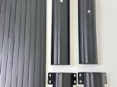 A858 Metalinis juodas lovos rėmas 190x90 - nuotraukos Nr. 4
