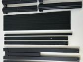 A858 Metalinis juodas lovos rėmas 190x90 - nuotraukos Nr. 5